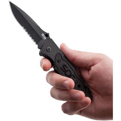 Couteau pliant ESCAPE FF25 NOIR SOG FF25-CP 3
