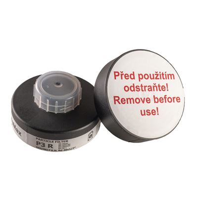 Petit filtre pour masques à gaz P-20 AVEC mini P3 R filetage 40x1/7 CleanAir 100110 2