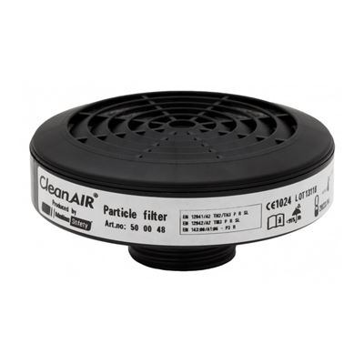 Petit filtre pour masques à gaz P-20 AVEC mini P3 R filetage 40x1/7