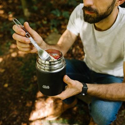 Thermos en acier inoxydable pour aliments 0,5 l NOIR ESBIT® FJ500ML 6