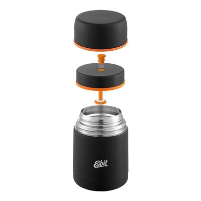Thermos en acier inoxydable pour aliments 0,75 l NOIR ESBIT® FJ750ML 5