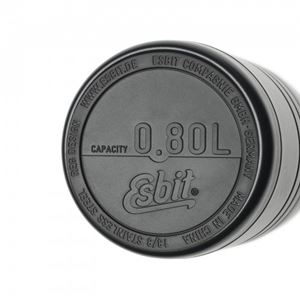 Thermos en acier inoxydable pour aliments MAJORIS 0,8 L NOIR ESBIT® FJ800TL-DG 2