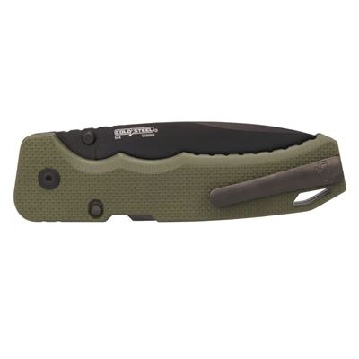 Couteau pliant SWIFT III lame lisse VERT Cold Steel FL40AT 6