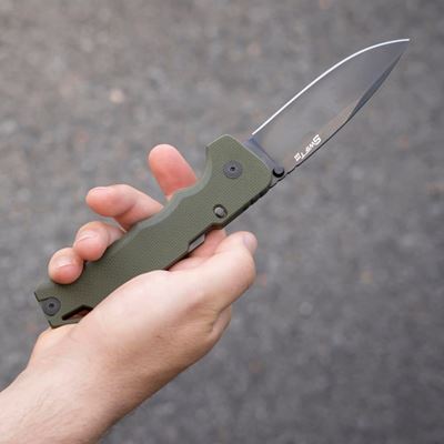 Couteau pliant SWIFT III lame lisse VERT Cold Steel FL40AT 5