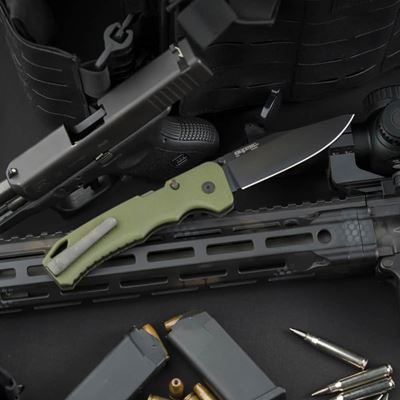 Couteau pliant SWIFT III lame lisse VERT Cold Steel FL40AT 4