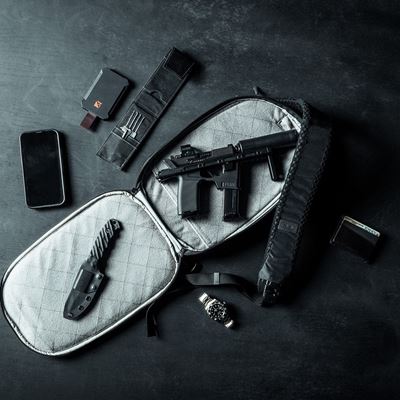 Sac à bandoulière FADE SLING NOIR EBERLESTOCK FS1MB 4