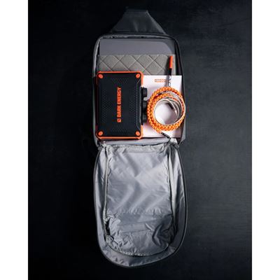 Sac à bandoulière FADE SLING XL NOIR EBERLESTOCK FS2MB 10