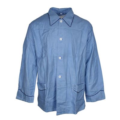 Blouse isolante FRANÇAISE de pyjama BLEUE