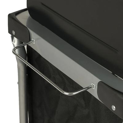 Table pliante pour cuisiner avec tablier et étagère HIGHLANDER FUR080 4