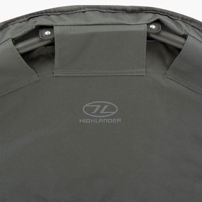 Chaise BALMORAL rembourrée GRISE HIGHLANDER FUR094-CH 4