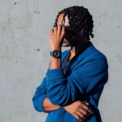 Montre sport pour homme GA-2100-1A1 NOIRE G-SHOCK GA-2100-1A1 4