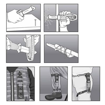 Couteau Gerber LMF II INFANTRY lame combinée NOIR GERBER 31-003661 2
