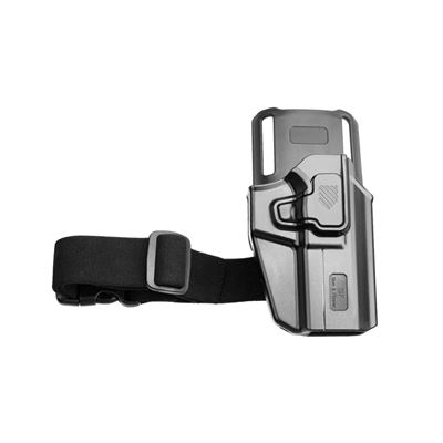 Étui universel OWB UNI PRO avec sangle de sécurité DROIT NOIR  GF-POUNIBR 2