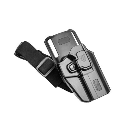 Étui universel OWB UNI PRO avec sangle de sécurité DROIT NOIR  GF-POUNIBR 3