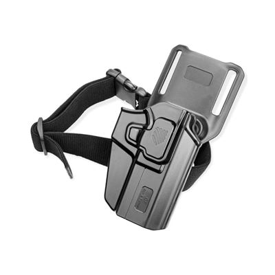 Étui universel OWB UNI PRO avec sangle de sécurité DROIT NOIR  GF-POUNIBR 5