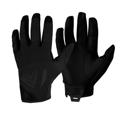 Gants HARD GLOVES en cuir NOIRS