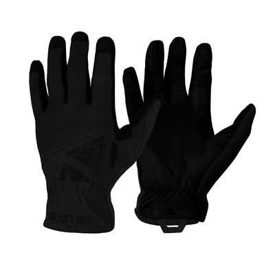 Gants LIGHT GLOVES en cuir NOIRS