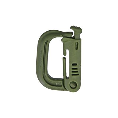 Mousqueton GRIMLOCK en plastique VERT