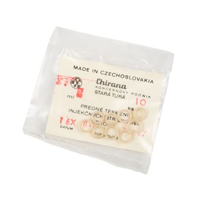 Élastiques de rechange avant pour seringue en verre de 2 ml