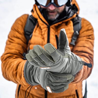 Gants WINTER isolants GUNMETAL EBERLESTOCK GWT 2