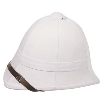 Chapeau BRITISH PITH BLANC