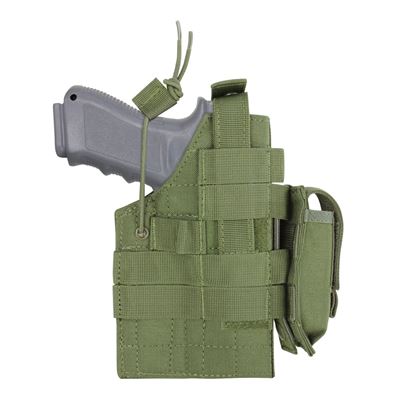 Étui pour pistolet MOLLE Glock réversible VERT