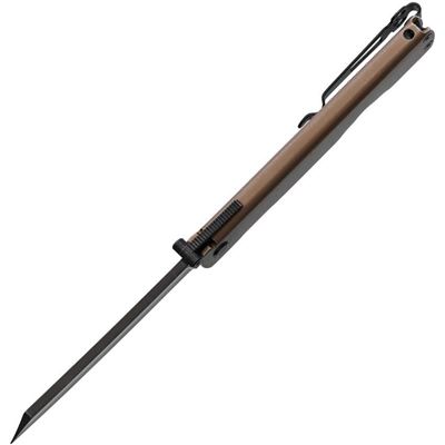 Couteau pliant HIGONOKAMI VG-10 MARRON DAGGERR HIGOBRBW 3