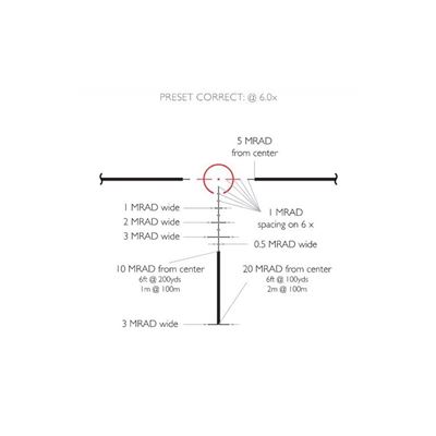 Lunette de visée HAWKE FRONTIER 30 1-6X24 IR TACTICAL DOT ostatní HK18402 2