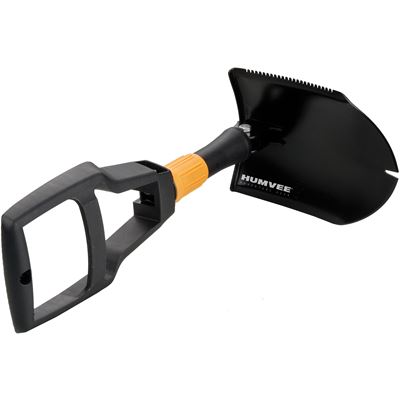 Pelle pliable avec scie et extracteur de clous NOIR HUMVEE HMV-SHOVEL-02 3