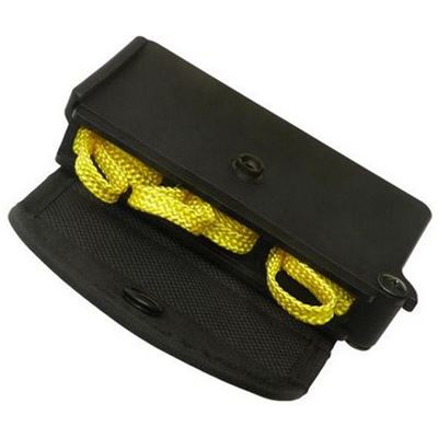 Étui rotatif pour 3 menottes en tissu NOIR