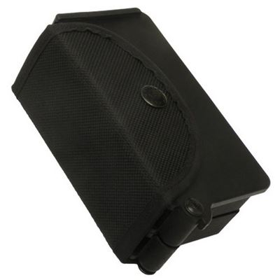 Étui avec clip métallique pour 6 menottes en tissu NOIR