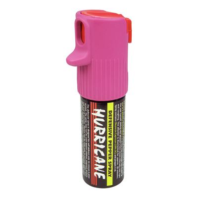 Spray de défense au poivre HURRICANE 15 ml ROSE