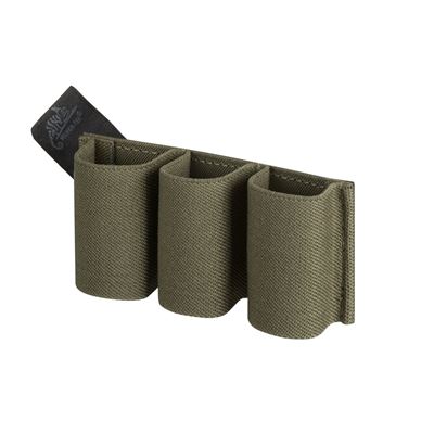 Insert ELASTIC pour trois chargeurs de pistolet OLIVE GREEN