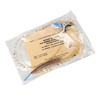 Adaptateur de perfusion pour mesurer la pression veineuse  INM-02 2