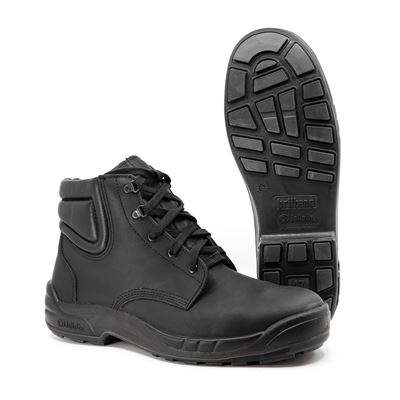 Bottes à tige courte en cuir JALNEPTUNE SAS S3 HRO NOIRES