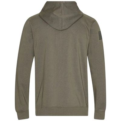 Sweat à capuche zippé WX URBAN logo vert VERT WILEY X J417 2