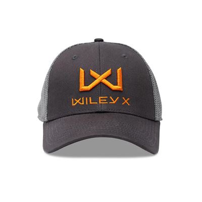 Casquette de baseball ORANGE Logo WILEY X GRISE WILEY X J932-W 2