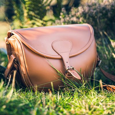 Sacoche pour munitions en cuir marron JACK PYKE JBAGCARTLTAN 10