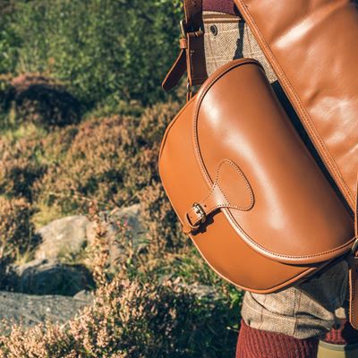 Sacoche pour munitions en cuir marron JACK PYKE JBAGCARTLTAN 11