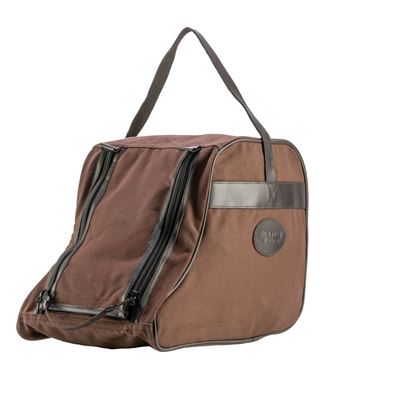Sac à chaussures WALKING BOOT en toile MARRON