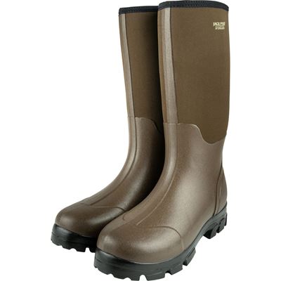 Bottes ASHCOMBE WELLINGTON en néoprène MARRON