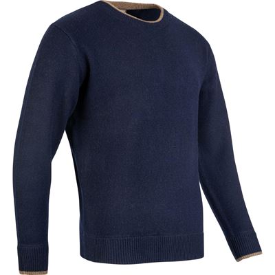 Pull ASHCOMBE en laine d'agneau BLEU JACK PYKE JCKNITASHNAV 5