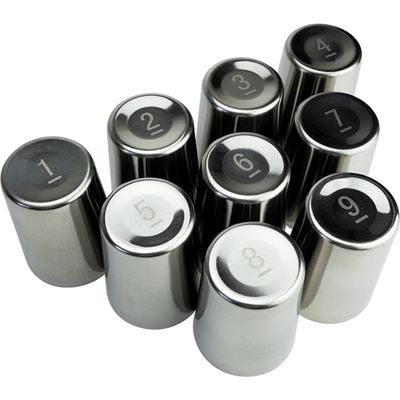 Verres CARTRIDGE, lot de 9 pièces JACK PYKE JCUPSCART 6