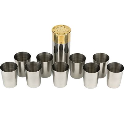 Verres CARTRIDGE, lot de 9 pièces