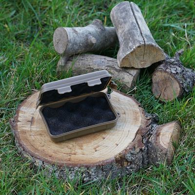 Boîte en plastique étanche avec rembourrage moyen VERTE 101INC JFO13-OD 2