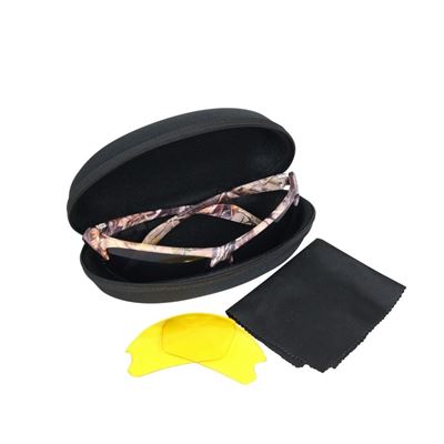 Lunettes de tir à 2 verres avec étui FOREST CAMO MARRON JACK PYKE JGLASCAMFB 2