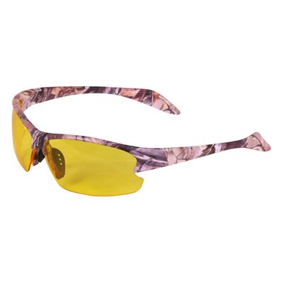 Lunettes de tir à 2 verres avec étui FOREST CAMO MARRON