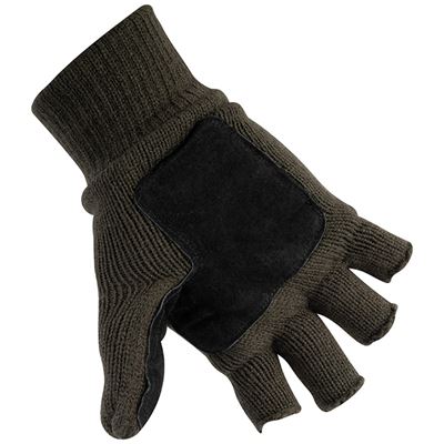 Gants tricotés combinés isolants SHOOTERS avec renfort au niveau de la paume VERTS JACK PYKE JGLOSHSUD 4