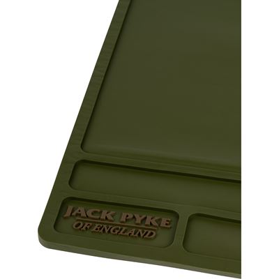 Tapis de travail pour l'entretien des armes GUN MAINTENANCE en silicone VERT JACK PYKE JGMATSIL 3