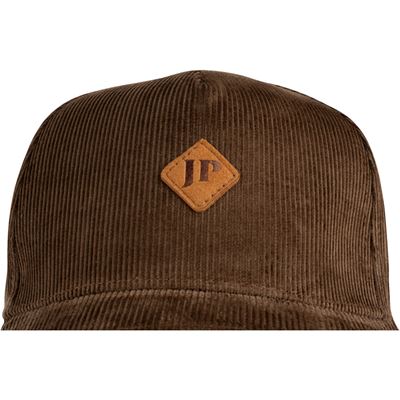 Casquette de baseball en velours côtelé MARRON JACK PYKE JHABASCORDBRN 5